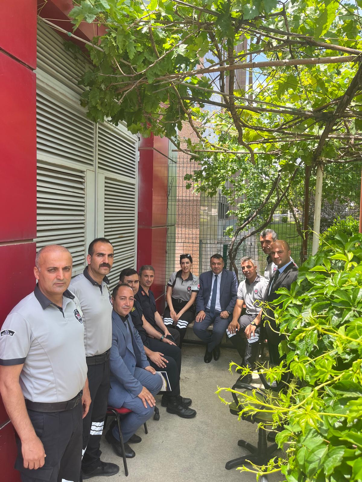 Adliye Özel Güvenlik Görevlileri Ziyareti